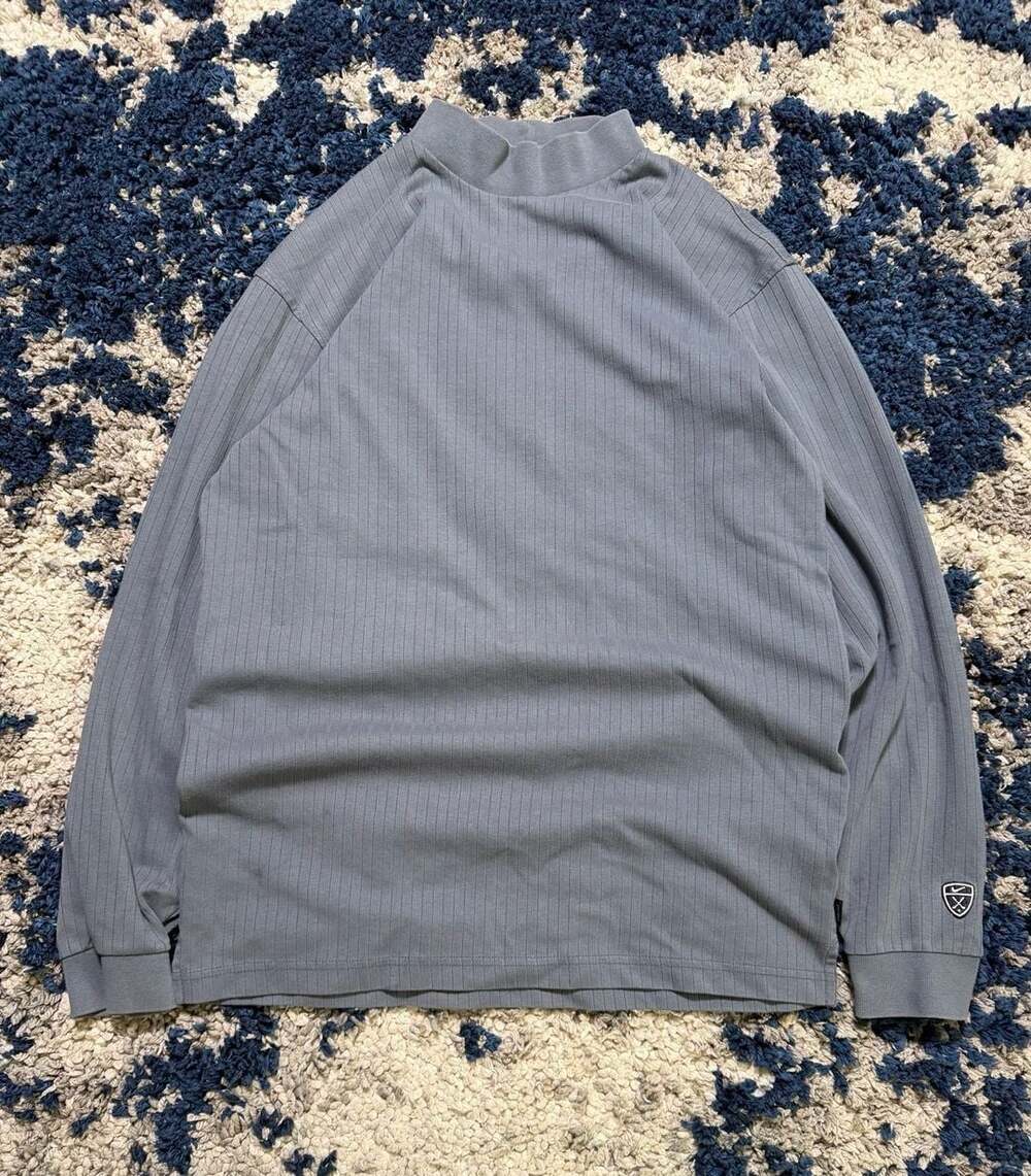 Nike Dri-Fit Mock Neck Long Sleeve Shirt